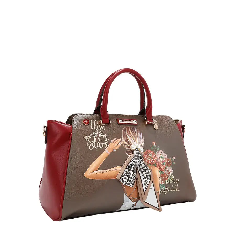 BLIND DATE WIDE HANDBAG