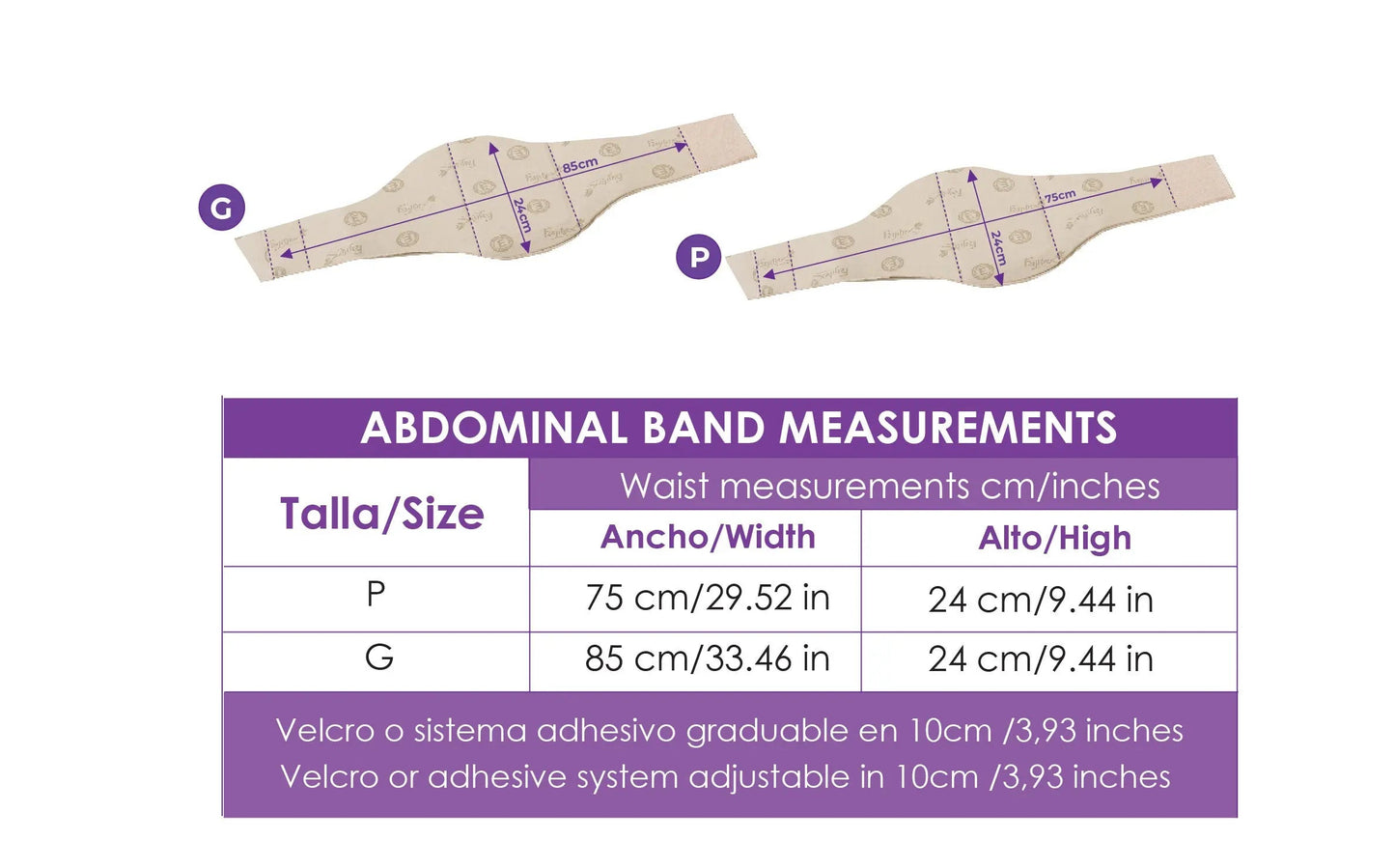 Antifibrosis strip. Ref. 025170 Fajitex US