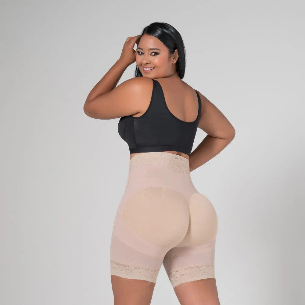 Butt lift High-Waisted Biker Shorts. Fajitexinternacional