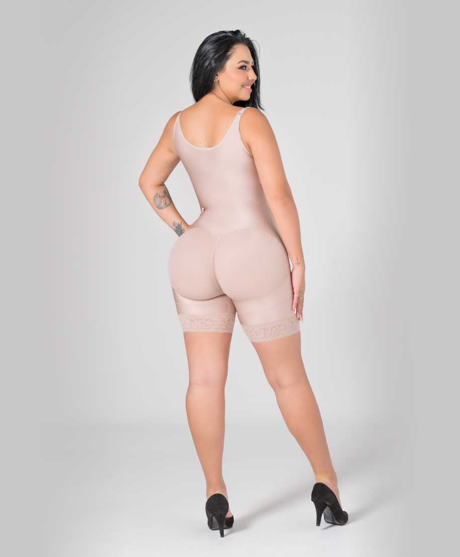 Middle compression mid-thigh slimming body shaper. Fajitexinternacional