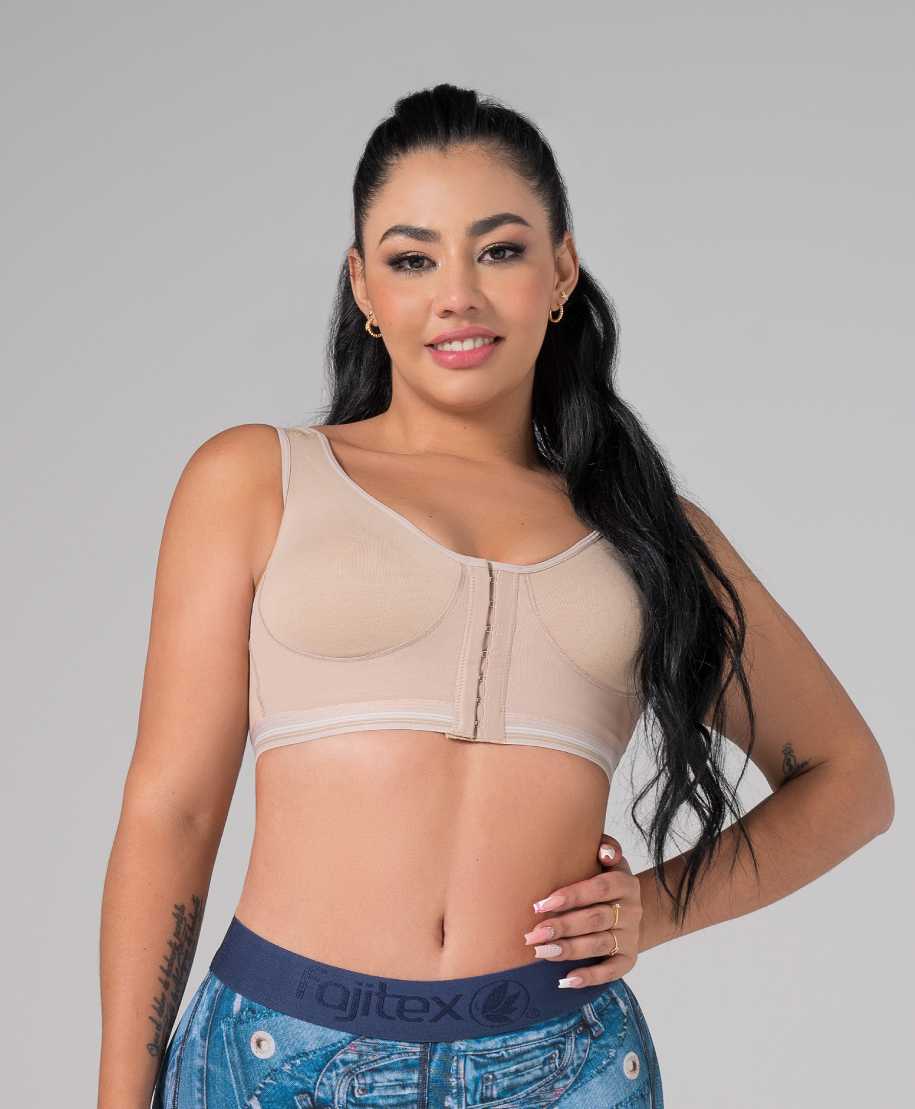 Wire-free post-surgery bra. Fajitex US